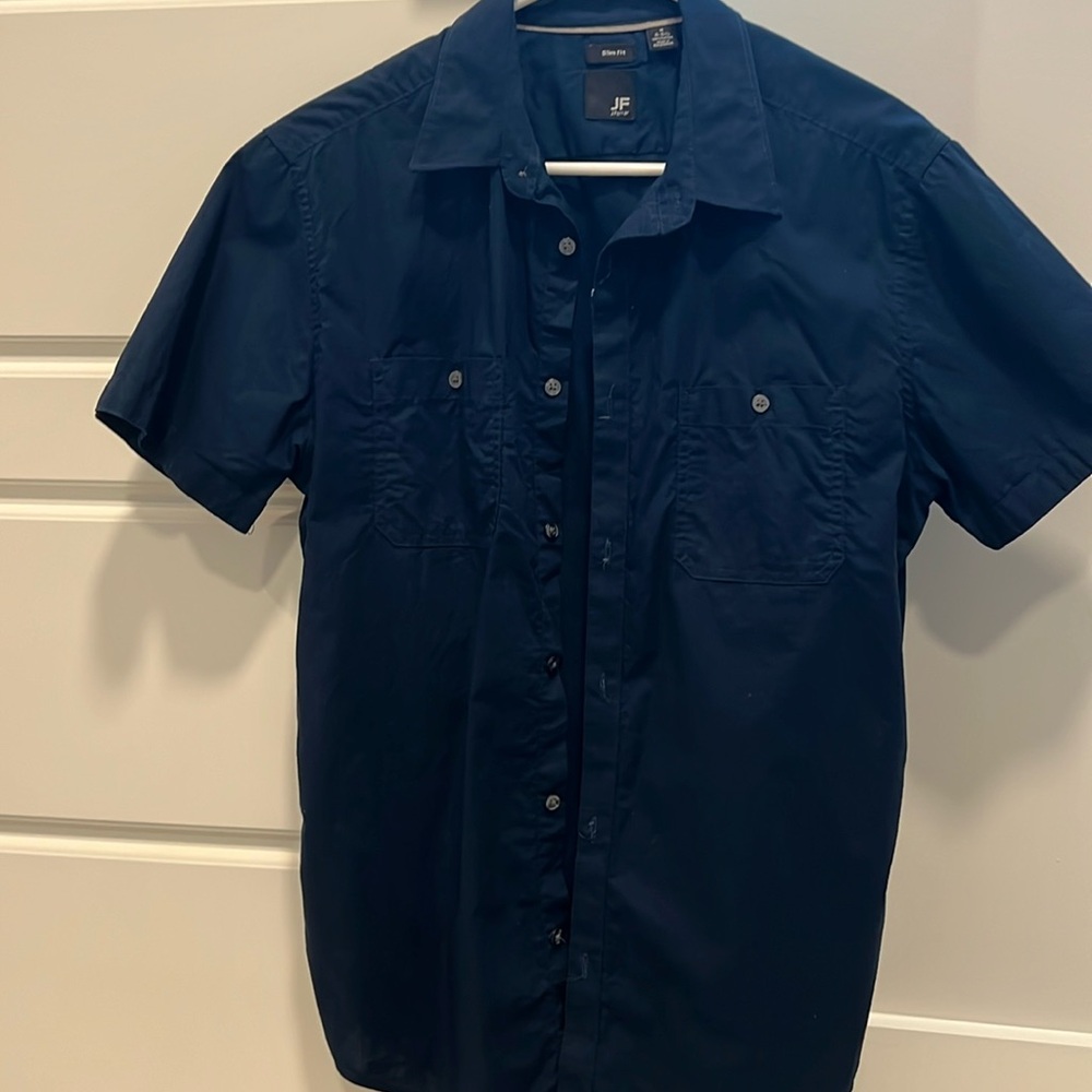 Men’s Slim Fit Short sleeve button down